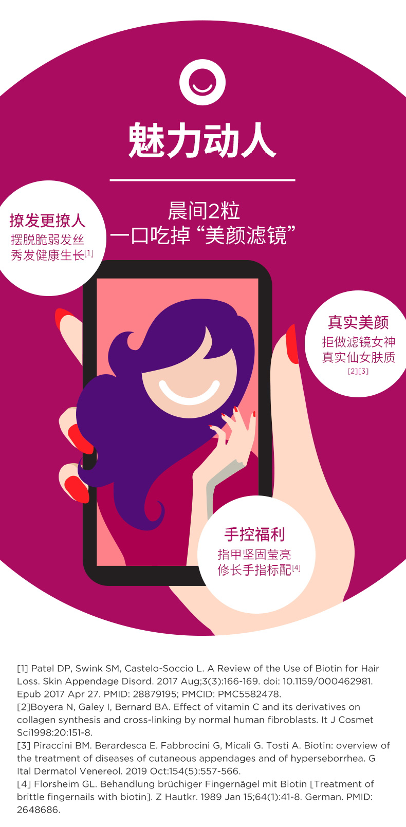 OLLY护发护甲软糖Beauty美颜滤镜罐仙女糖