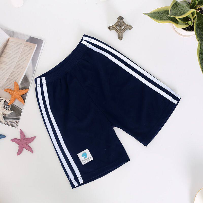 Children's five-point pants mid-rise beach pants Girls loose casual pajamas Boys large children's home shorts summer thin section