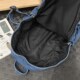 Backpack for Female College Students, Denim School Bag for Middle and High School Students, Large Capacity, Fashionable, Casual, Simple Travel Backpack for Men