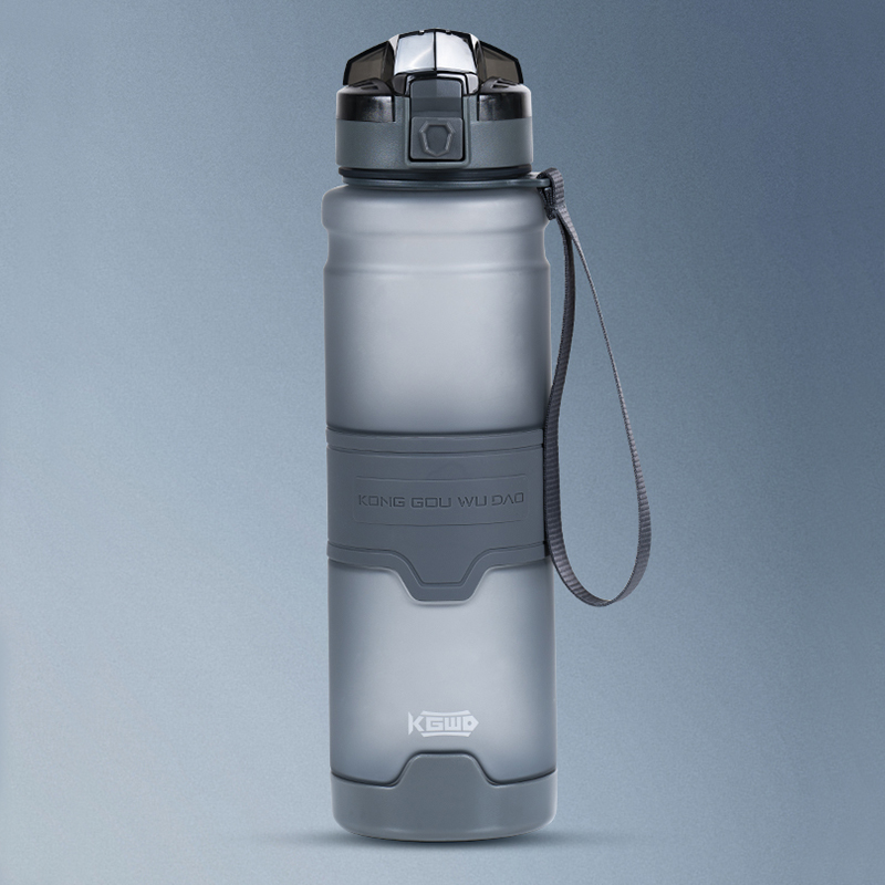 Empty hook enlightenment outdoor sports kettle water cup summer high temperature resistant men's fitness car anti-fall fishing cup