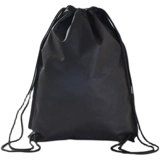 Рюкзак, спортивный ранец из нетканого материала, мешочек, на шнурках, делается под заказ, с печатью вашего логотипа