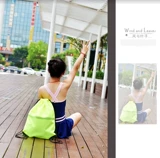 Рюкзак, мешочек, спортивный водонепроницаемый ранец, на шнурках, делается под заказ, с печатью вашего логотипа