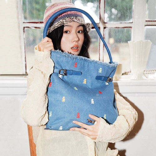 Вместительный и большой шоппер, сумка на одно плечо, сумка через плечо