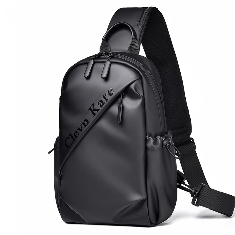 Hong Kong I.Tgreg Men's Bag Large Capacity Shoulder Bag Fashionable Waterproof Small Backpack Men's Chest Bag Casual Crossbody Bag