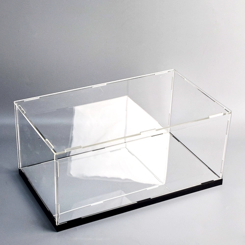 Выставочная коробка Три -летняя старая магазин более 20 цветов размера, полная высокая прозрачная мультипликационная кукла окружающая пылевые коробки может настроить модель ручного хранения