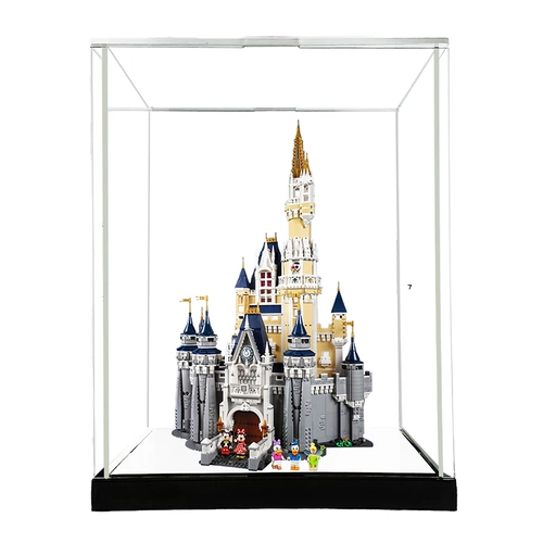 Дисней, стенд, замок, конструктор, фигурка, пылезащитная крышка, коробка для хранения
