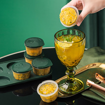 Jelly ice tray set household homemade beverage ice cube mold food grade large capacity ice making mold