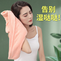 Double Layer Thickened Dry Hair Hat Woman Super Super Absorbent Speed Dry Baotou Bath Cap Towel Wipe Hair Cute Dry Hair Towel God