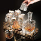 German Light Luxury Water Cup, Wine Rotating Cup Holder, Storage Rack, Crystal Glass Cup Set, Upside-Down Whiskey Cup Holder