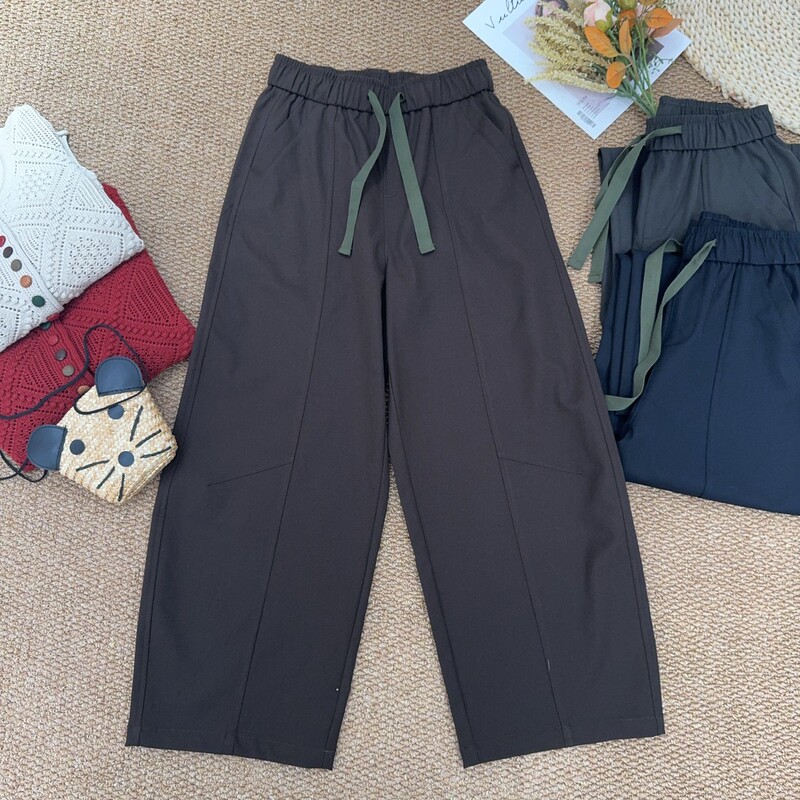 Fashionable and Stylish Casual Wide-Leg Pants for Women, 2026 Autumn New Loose Slimming Korean Style Versatile Balloon Pants Fashionable and Stylish Casual Wide-Leg Pants for Women, 2026 Autumn New Loose Slimming Korean Style Versatile Balloon Pants