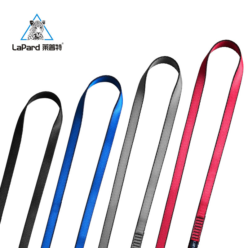 Lept flat belt outdoor climbing equipment formed mountaineering ring wear-resistant rappel flat belt safety rope connection belt nylon