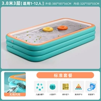 3,8 метра 3 слоя [Стандартный пакет+беспроводной зарядной насос+стрельба для стрельбы]