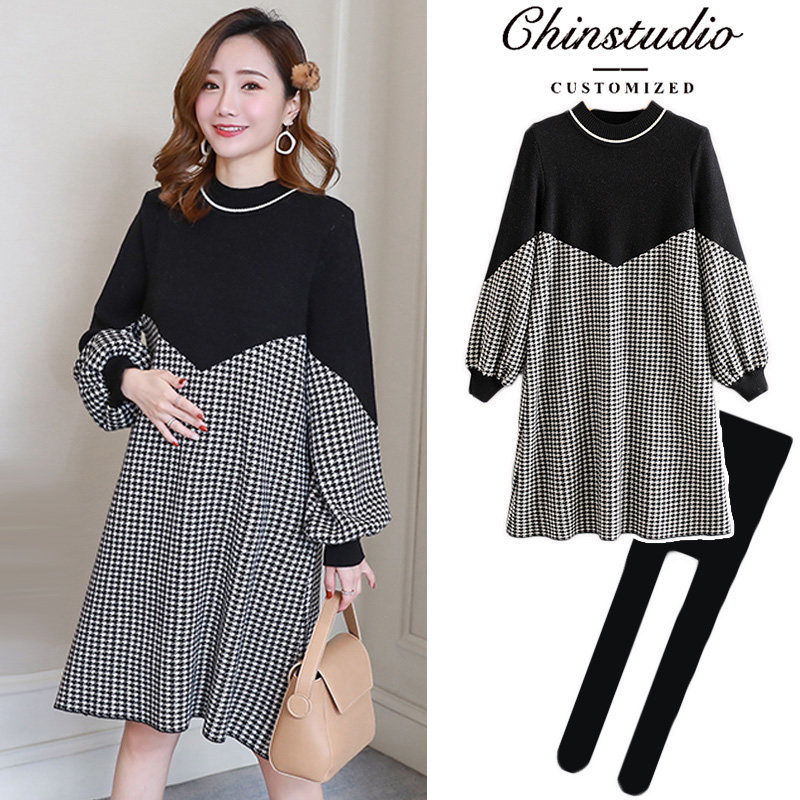 Spring dress for pregnant women