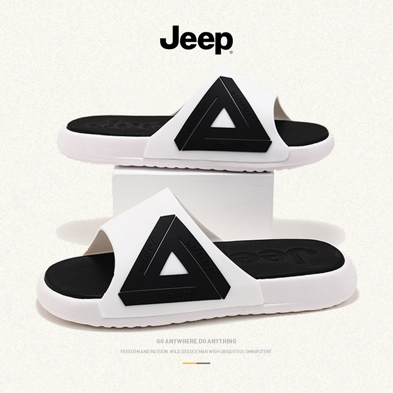 jeep gip slippers men's wave outside wearing summer couples sports a line of 2022 new non-slip thick underfloor sandals