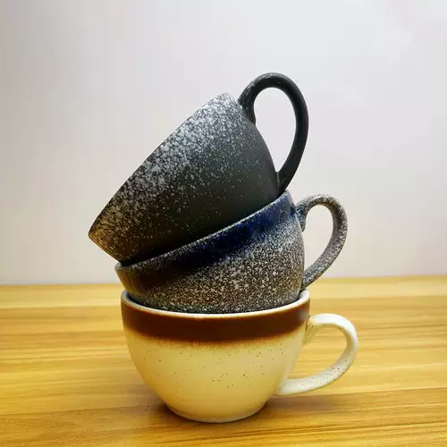 Яичная латте кофейная чашка 300 мл европейская керамическая утолщенная американская капучино профессиональная латте -кофейная чашка