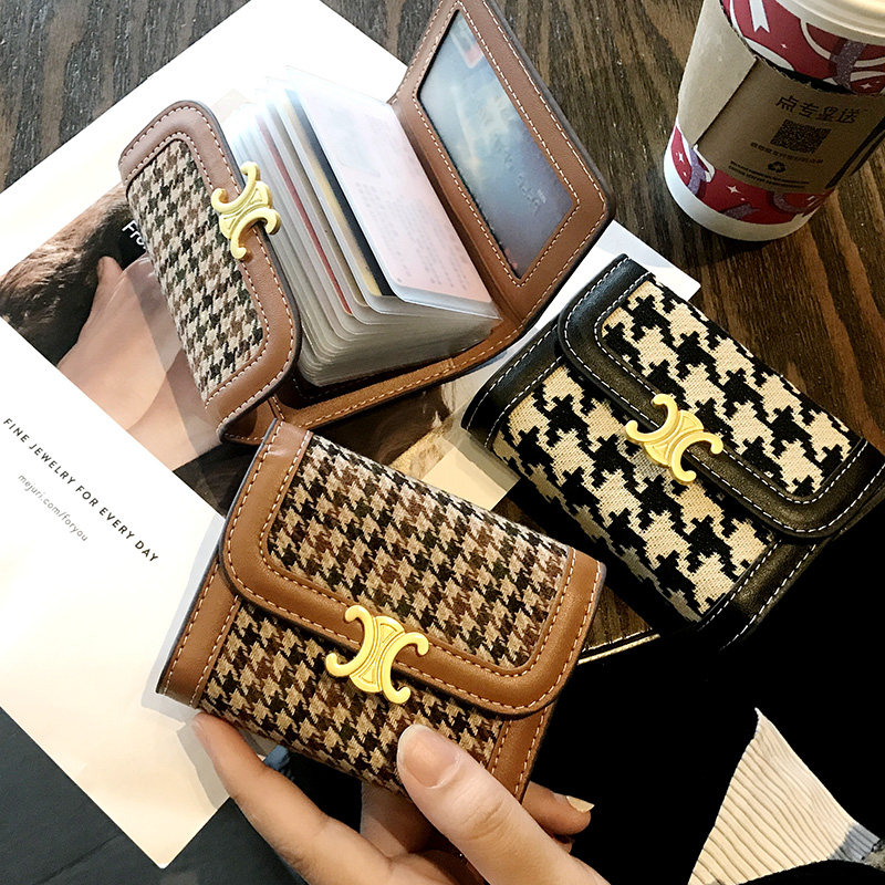 Card bag Delicate High-end 2021 New Large Capacity Multi-Position Card Bag Anti-Degaussing Organ High-end Release Card