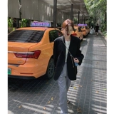 Осенний пиджак классического кроя, оверсайз, премиум класс, свободный крой