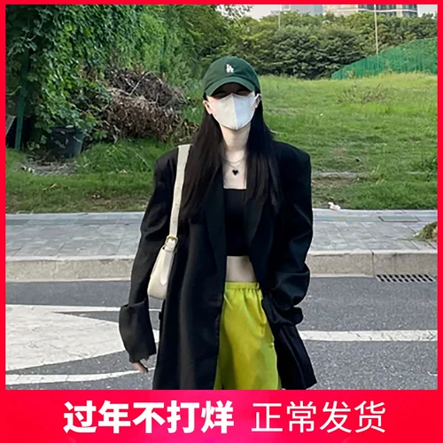 Осенний пиджак классического кроя, оверсайз, премиум класс, свободный крой