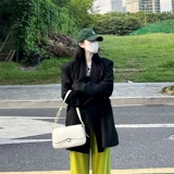 Осенний пиджак классического кроя, оверсайз, премиум класс, свободный крой