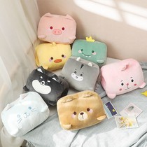 Cute hand warmer pillow hand hand cover plush toy doll winter boys and girls cartoon hand warmer artifact