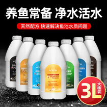 Yazili fish tank water purification agent anti-Moss fish pond nitrification bacteria water purification stabilizer aquarium fish VAT