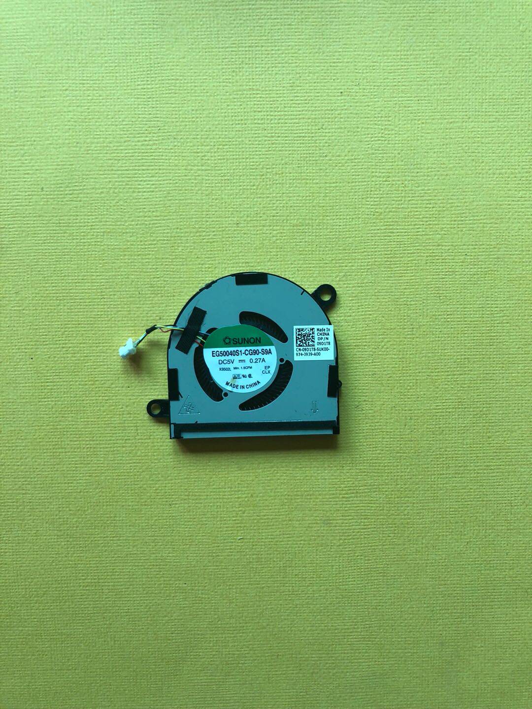 Apply Dell Dell Latitude 7400 2-in-1 fan heat dissipation module 09D1T8 9D1T8