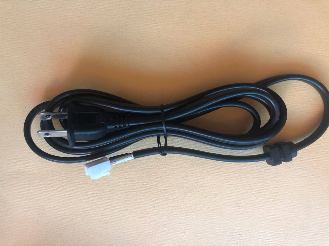 New power cord with wire connector terminals 3-hole connector connector wire connector connector wire connector