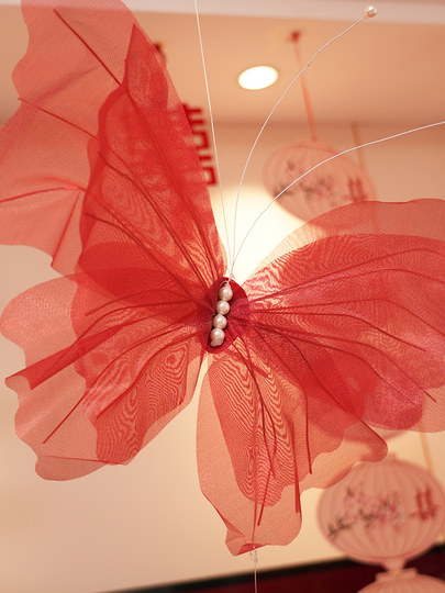 Креативные новые украшения для свадебной комнаты молодоженов, декор для угла гостиной, набор гирлянд из высококачественного материала KT.