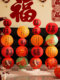 2026马年新年福字灯笼立柱摆件春节贺年装饰过年家里客厅氛围布置