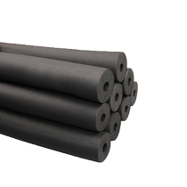 Rubber and plastic sponge pipe sleeve sealed insulation pipe safety flame retardant waterproof sealed air conditioning copper pipe anti-condensation thickened pipe sleeve
