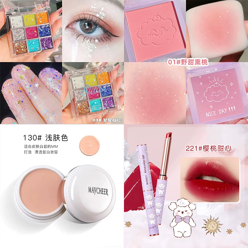Eye shadow, makeup primer, cosmetics for eye makeup, accessory, washable