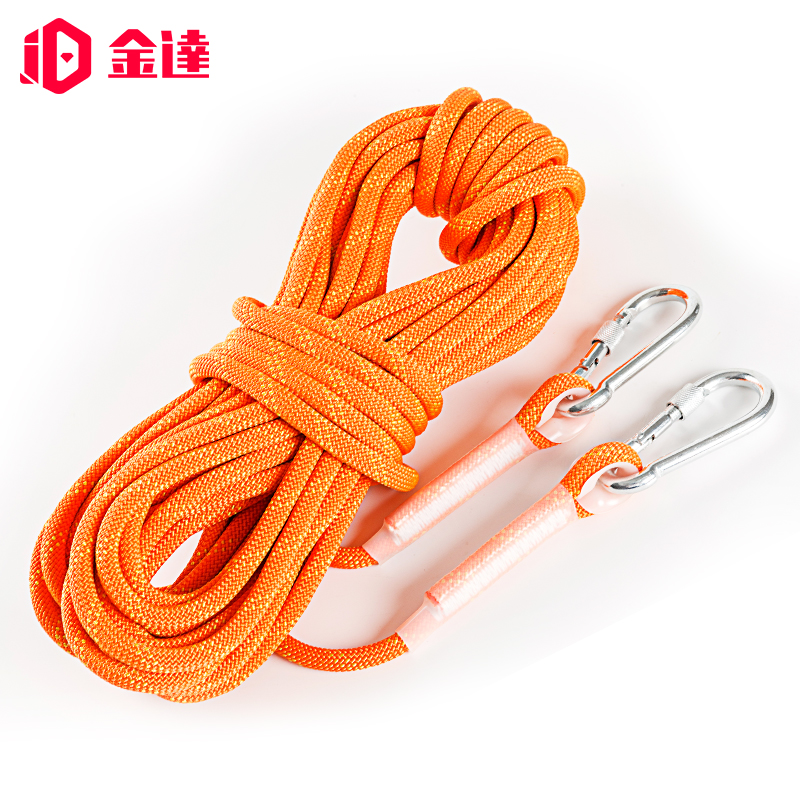 Kinda outdoor climbing rope safety rope rescue rope high altitude fall protection escape lifeline climbing climbing rope