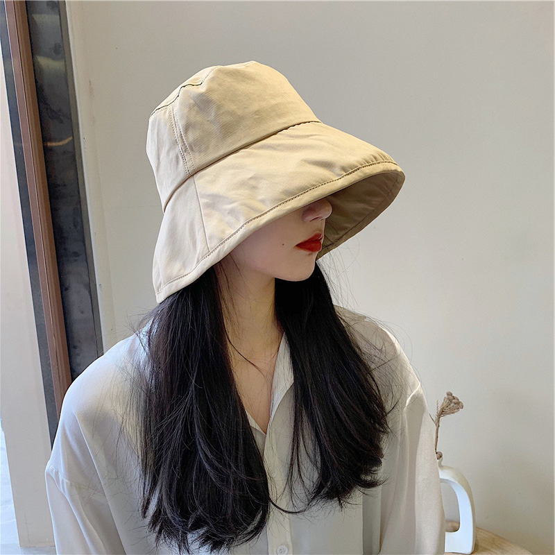 Net red money day series fisherman hat children early spring autumn cover Han version 100 hitch Summer sun sunscreen Chauded with a small face