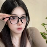 Японская черная рама простые умные очки женская сенсорная миопия с синим светом может быть оборудована синим светом