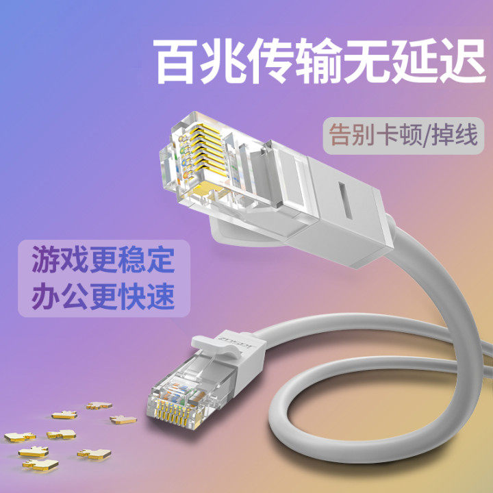 Net route Home 100 trillion Super 5 Type of twisted pair High speed Internet 20 Computer broadband connecting line outdoor 5 5 10 m