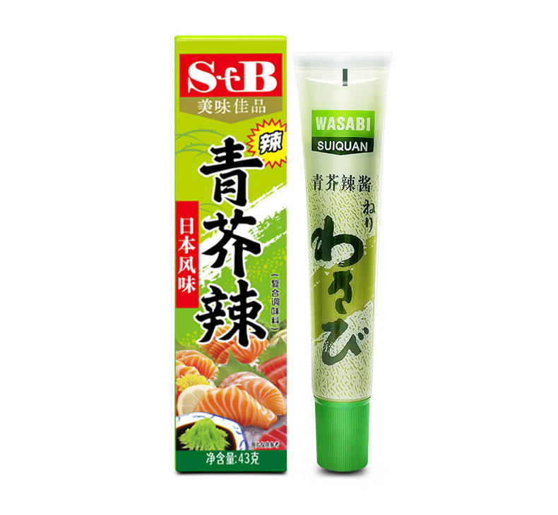 安享好物 安享D级芥末-加厨宝日式 StB青芥辣酱 国标 