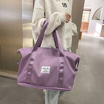 Travel bag female short-distance luggage bag large-capacity student portable small travel light waterproof waiting for production storage bag