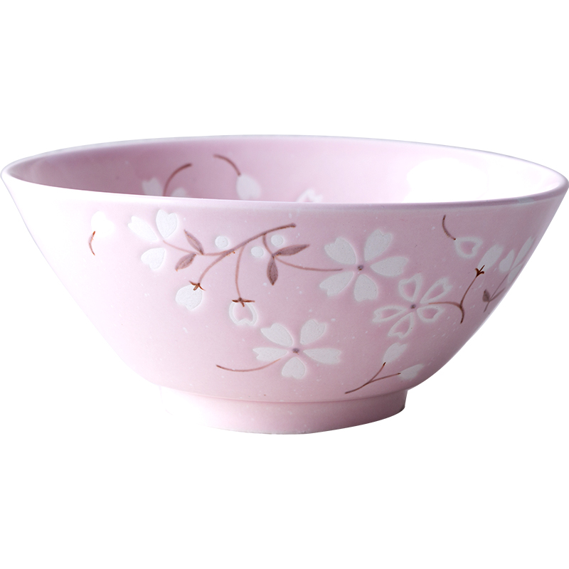 Yuquan "sakura" Japanese suits for the dishes chopsticks household ceramics tableware 0 combination the rice bowls