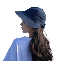 New Fisherman Hat Woman Summer Thin Could Zama Tail Shade Cap Long After Short Fashion Breakthrough Hat