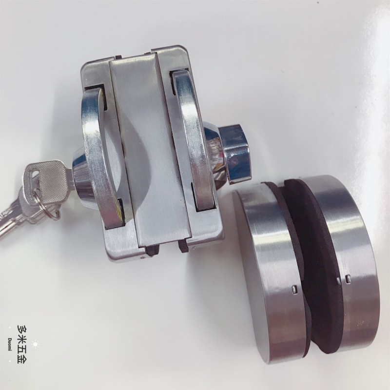 New Grades Advanced Glass Door Lock Central Glass Lock Double Door Free Bore Glass Door Lock Single Door Double Door Lock