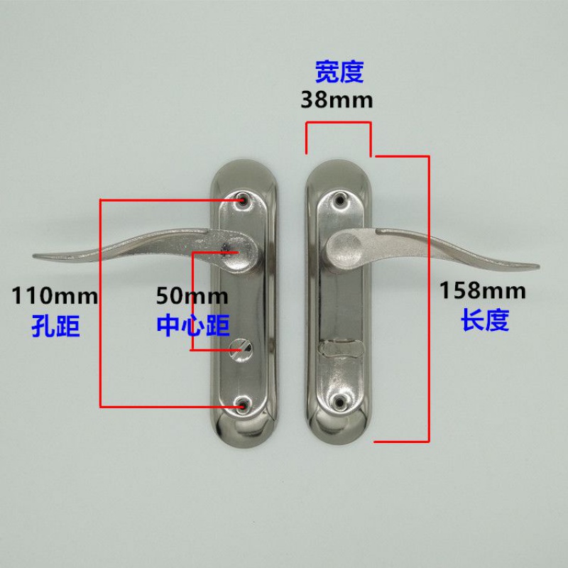 New products bathroom lock Bathroom door lock aluminum alloy door lock lock lock lock lock lock lock lock lock lock lock toilet