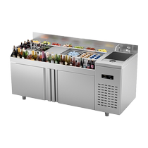 Xilaisheng Bar Stainless Steel Mixing Table Water Bar Customized Bar Counter Operation Table Work Table KTV Cocktail Cabinet
