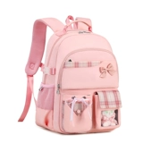 Школьный рюкзак, милая сумка через плечо со сниженной нагрузкой, в корейском стиле