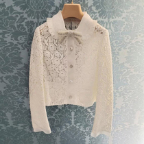 Autumn clothing 2020 new French temperament long sleeve white coat female spring and autumn small Fragrance Celebrity style coat ins tide
