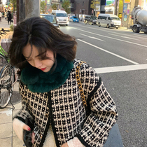 Autumn clothing 2020 new small fragrant celebrity style coat female spring and autumn Joker French fried street short coat ins tide