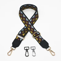 С ромбовидным узором, черный, золотой