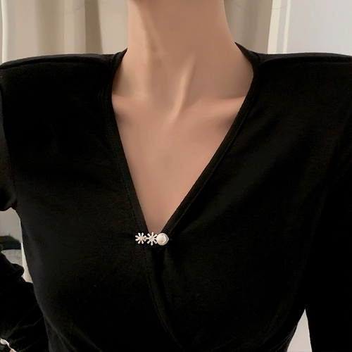 Tide, высококлассная японская брошь, защитное белье, милый аксессуар, булавка, простой и элегантный дизайн