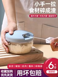 Household Meat Grinder, Blender, Household Dumpling Filling Grinder, Garlic Crusher, Multifunctional Food Processor, Manual