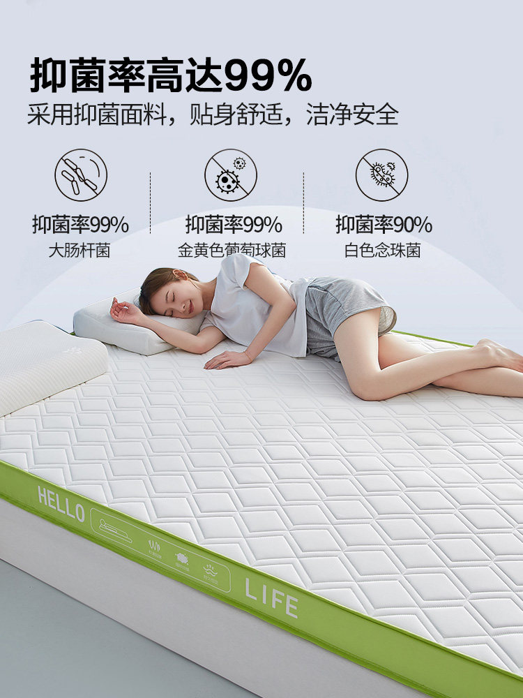 Jie Liya Latex Memory Foam Mattress Soft Cushion for Home Dormitory Student Single Rental Room Special Mattress Sponge Pad