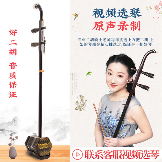 Songyinfang 오래된 마호가니 erhu 전문 초보자 고급 성능 시험 정통 erhu 악기 제조 업체 직접 판매